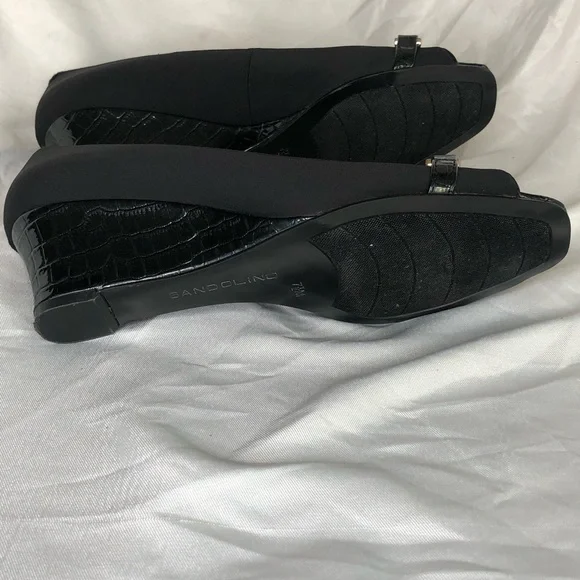 20. Bandolino Womens Wedge Heels Sz 7.5 - Picture 8 of 10